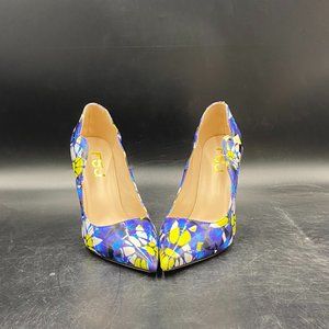 FSJ multicolored pointy toe kitten high heels slippers pumps shoes